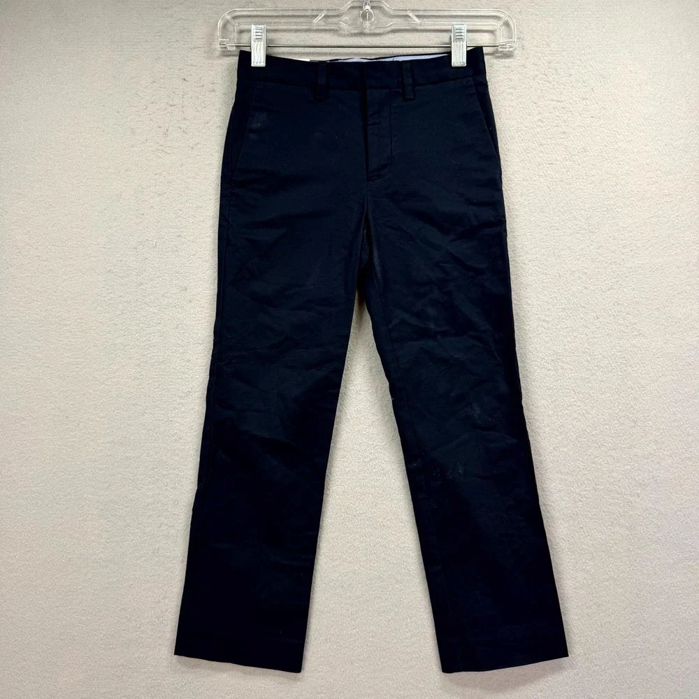 Crewcuts by J CREW Dress Pants Boys 6 Fits 23x20* Navy Formal Slim Thompson NEW